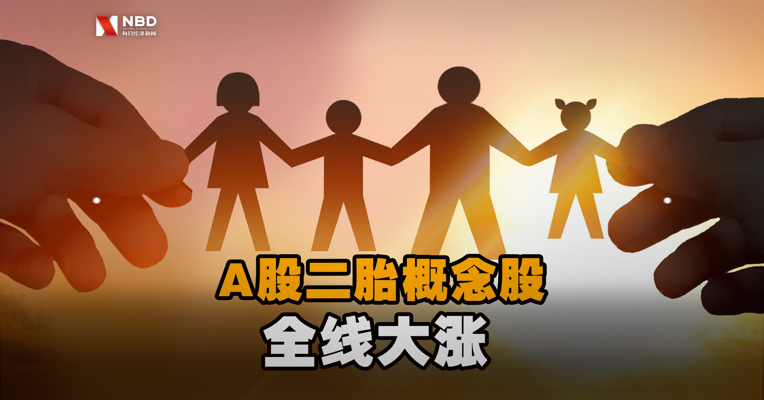 A股二胎概念股全线大涨 央行工作论文：应全面放开和鼓励生育
