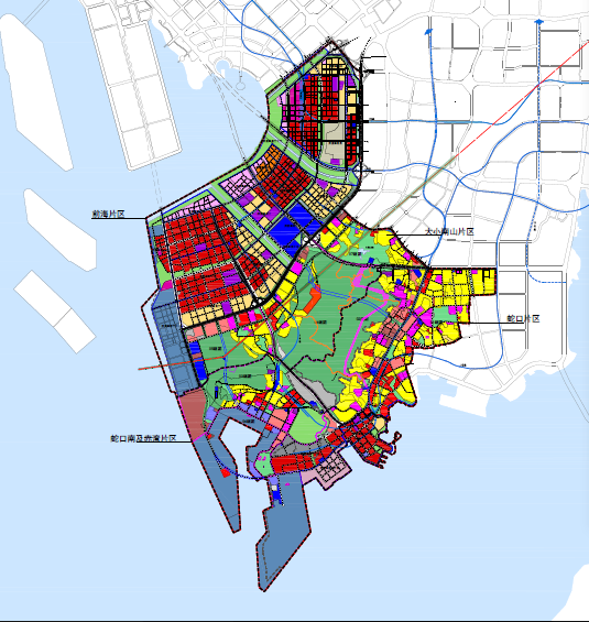 深圳前海自贸区地图图片