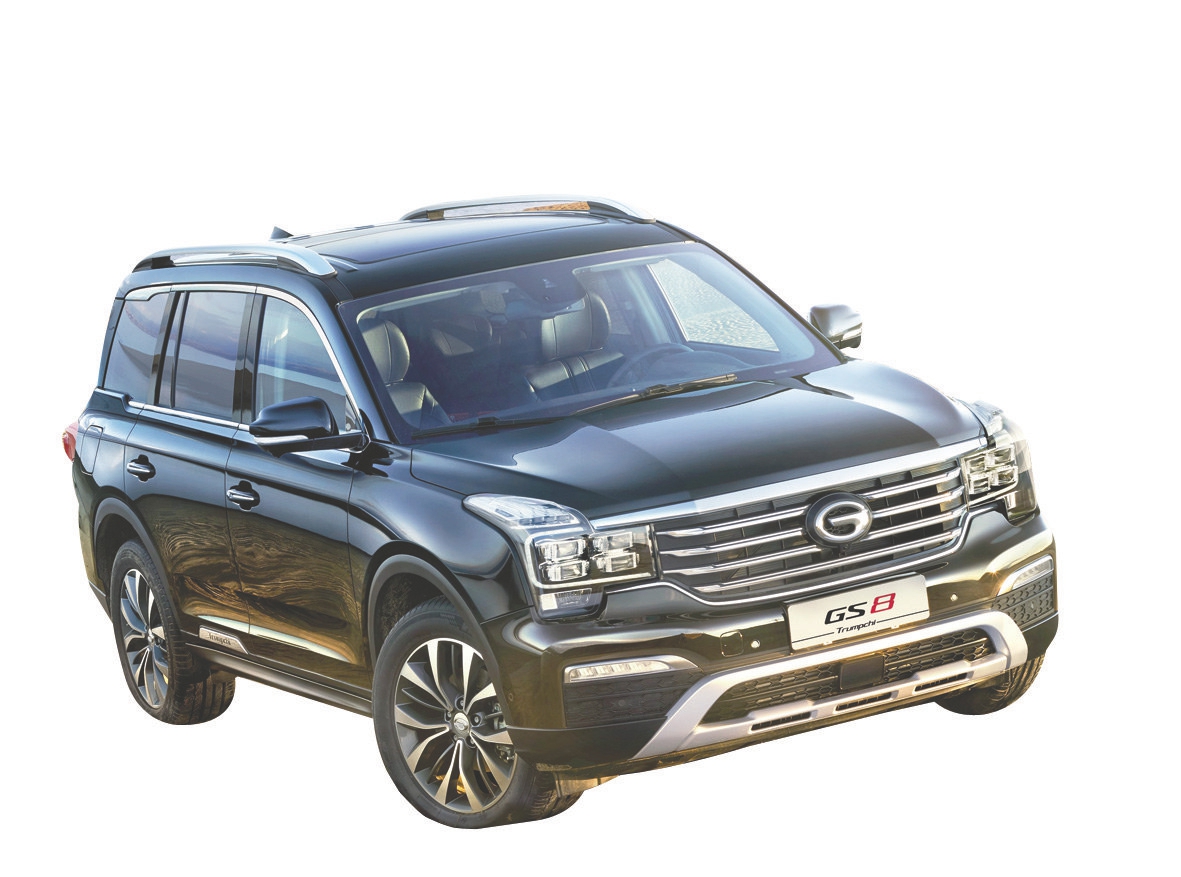猎车·2016年度大7座suv:广汽传祺gs8